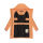 Marikoo Karumikoo Damen Winter Steppjacke B987 Apricot Sorbet Größe XS - Gr. 34