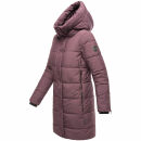 Marikoo Karumikoo Damen Winter Steppjacke B987 Dusty Plum Größe S - Gr. 36