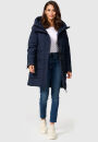 Marikoo Karumikoo Damen Winter Steppjacke B987 Navy Größe XXXL - Gr. 46