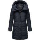 Marikoo Karumikoo Damen Winter Steppjacke B987 Navy Größe XXXL - Gr. 46
