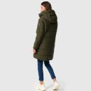 Marikoo Karumikoo Damen Winter Steppjacke B987 Dark Olive Größe XXXL - Gr. 46