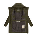 Marikoo Karumikoo Damen Winter Steppjacke B987 Dark Olive Größe XXXL - Gr. 46