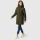 Marikoo Karumikoo Damen Winter Steppjacke B987 Dark Olive Größe XXXL - Gr. 46
