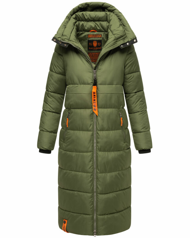 Navahoo Kristallblume Damen Winter Steppjacke B926 Pine Olive Größe L - Gr. 40