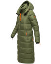 Navahoo Kristallblume Damen Winter Steppjacke B926 Pine Olive Größe L - Gr. 40