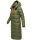 Navahoo Kristallblume Damen Winter Steppjacke B926 Pine Olive Größe L - Gr. 40