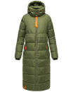 Navahoo Kristallblume Damen Winter Steppjacke B926 Pine Olive Größe XL - Gr. 42