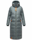 Navahoo Kristallblume Damen Winter Steppjacke B926 Stormy Blue Größe L - Gr. 40