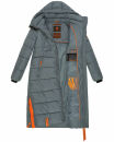 Navahoo Kristallblume Damen Winter Steppjacke B926 Stormy Blue Größe L - Gr. 40