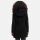 Marikoo Maikoo Damen Mantel mit Kapuze Trenchcoat Jacke B819 Schwarz Größe XXXL - Gr. 46