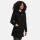 Marikoo Maikoo Damen Mantel mit Kapuze Trenchcoat Jacke B819 Schwarz Größe XXXXL - Gr. 48