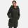 Marikoo Maikoo Damen Mantel mit Kapuze Trenchcoat Jacke B819 Olive Größe XXXL - Gr. 46