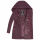 Marikoo Maikoo Damen Mantel mit Kapuze Trenchcoat Jacke B819 Dusty Plum Größe L - Gr. 40
