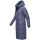 Marikoo Nadaree lange Damen Winter Steppjacke B979 Blue Violet Größe L - Gr. 40