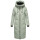 Marikoo Nadaree lange Damen Winter Steppjacke B979 Smokey Mint Größe XS - Gr. 34