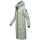 Marikoo Nadaree lange Damen Winter Steppjacke B979 Smokey Mint Größe XS - Gr. 34