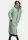 Marikoo Nadaree lange Damen Winter Steppjacke B979 Smokey Mint Größe M - Gr. 38