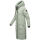 Marikoo Nadaree lange Damen Winter Steppjacke B979 Smokey Mint Größe L - Gr. 40