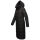 Marikoo Nadeshikoo Damen lange Winter Steppjacke B985 Schwarz Größe XXXXL - Gr. 48