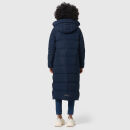Marikoo Nadeshikoo Damen lange Winter Steppjacke B985 Navy Größe XXXL - Gr. 46