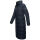 Marikoo Nadeshikoo Damen lange Winter Steppjacke B985 Navy Größe XXXL - Gr. 46