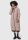 Marikoo Nadeshikoo Damen lange Winter Steppjacke B985 Taupe Grey Größe XXXL - Gr. 46