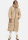 Marikoo Nadeshikoo Damen lange Winter Steppjacke B985 Beige Größe L - Gr. 40