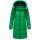 Marikoo Natsukoo Damen Winter Steppjacke lang B978 Smaragd Green Größe XS - Gr. 34