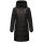 Marikoo Natsukoo Damen Winter Steppjacke lang B978 Schwarz Größe XXXL - Gr. 46