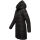 Marikoo Natsukoo Damen Winter Steppjacke lang B978 Schwarz Größe XXXL - Gr. 46