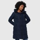 Marikoo Natsukoo Damen Winter Steppjacke lang B978 Navy...