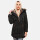 Marikoo Nekoo warm gefütterte Damen Winter Jacke mit Kunstfell B658 Schwarz Größe XXXL - Gr. 46