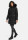 Navahoo Paula Damen Winter Jacke Mantel Parka warm gefütterte Winterjacke B383 Schwarz schwarzes Fell Größe XXXL - Gr. 46