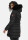 Navahoo Paula Damen Winter Jacke Mantel Parka warm gefütterte Winterjacke B383 Schwarz schwarzes Fell Größe XXXL - Gr. 46