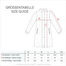 Navahoo Paula Damen Winter Jacke Mantel Parka warm gefütterte Winterjacke B383 Schwarz schwarzes Fell Größe XXXXXL - Gr. 50