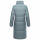 Marikoo Reliziaa Damen Winter Parka lang Dusty Blue Größe S - Gr. 36