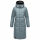 Marikoo Reliziaa Damen Winter Parka lang Dusty Blue Größe M - Gr. 38