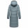 Marikoo Reliziaa Damen Winter Parka lang Dusty Blue Größe M - Gr. 38
