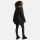 Marikoo Rose Damen Winter Jacke gesteppt lang B647 Schwarz-Größe XXXL - Gr. 46