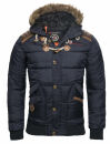 Geographical Norway Belphegor Herren Winter Jacke Navy...