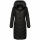 Navahoo Sahnekatzi Damen lange Winter Steppjacke B982 Schwarz Größe XXXL - Gr. 46