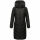 Navahoo Sahnekatzi Damen lange Winter Steppjacke B982 Schwarz Größe XXXL - Gr. 46