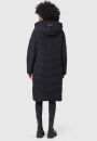 Navahoo Sahnekatzi Damen lange Winter Steppjacke B982 Schwarz Größe XXXXXL - Gr. 50