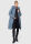 Navahoo Sahnekatzi Damen lange Winter Steppjacke B982 Stormy Blue Größe XXXL - Gr. 46