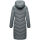Navahoo Sahnekatzi Damen lange Winter Steppjacke B982 Stormy Blue Größe XXXL - Gr. 46