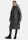 Navahoo Sahnekatzi Damen lange Winter Steppjacke B982 Anthrazit Größe M - Gr. 38
