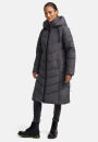 Navahoo Sahnekatzi Damen lange Winter Steppjacke B982...
