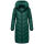 Navahoo Sahnekatzi Damen lange Winter Steppjacke B982 Evergreen Größe L - Gr. 40