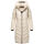 Navahoo Sahnekatzi Damen lange Winter Steppjacke B982 Cream Größe XS - Gr. 34