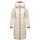 Navahoo Sahnekatzi Damen lange Winter Steppjacke B982 Cream Größe XS - Gr. 34
